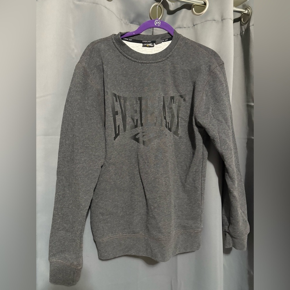 Everlast Charcoal Crewneck Sweater for Men